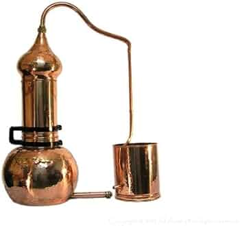 Amazon.co.jp: 銅製蒸留器 アランビック 10．0L カラム プレミアム